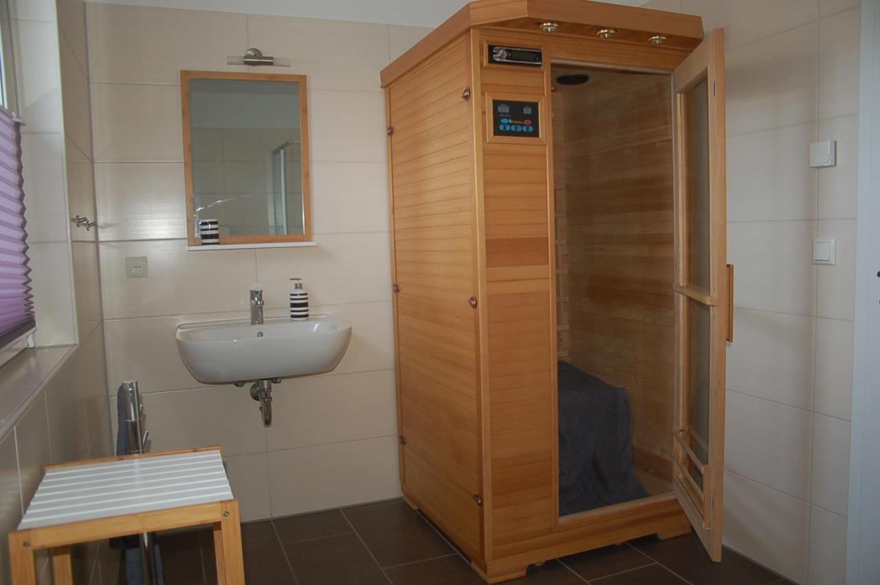 טאנה Behagliches Ferienhaus Zaunkoenig -Mit Kamin Und Sauna מראה חיצוני תמונה
