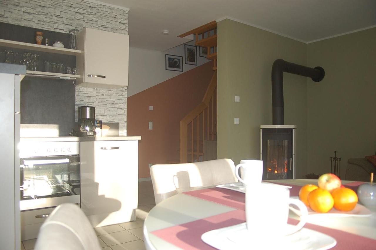 טאנה Behagliches Ferienhaus Zaunkoenig -Mit Kamin Und Sauna מראה חיצוני תמונה