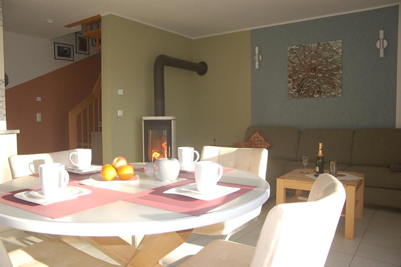 טאנה Behagliches Ferienhaus Zaunkoenig -Mit Kamin Und Sauna מראה חיצוני תמונה