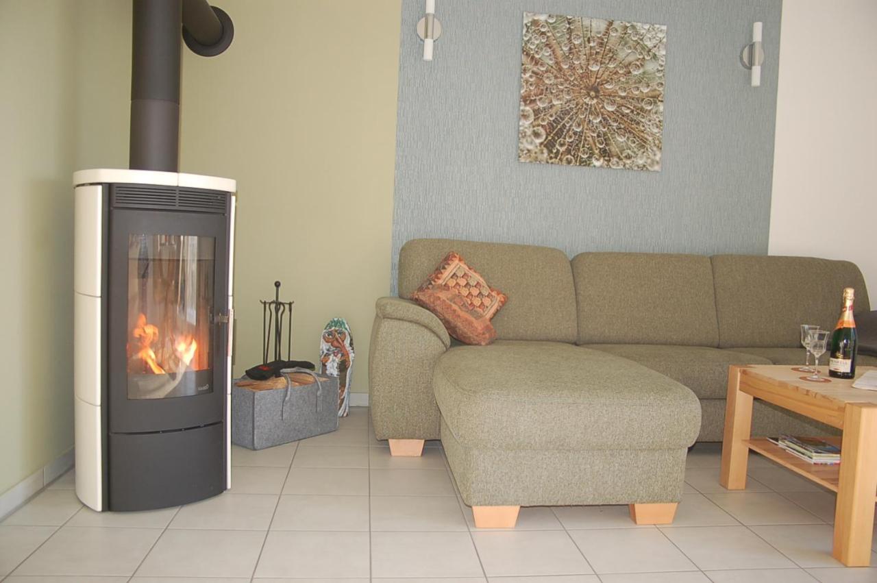טאנה Behagliches Ferienhaus Zaunkoenig -Mit Kamin Und Sauna מראה חיצוני תמונה