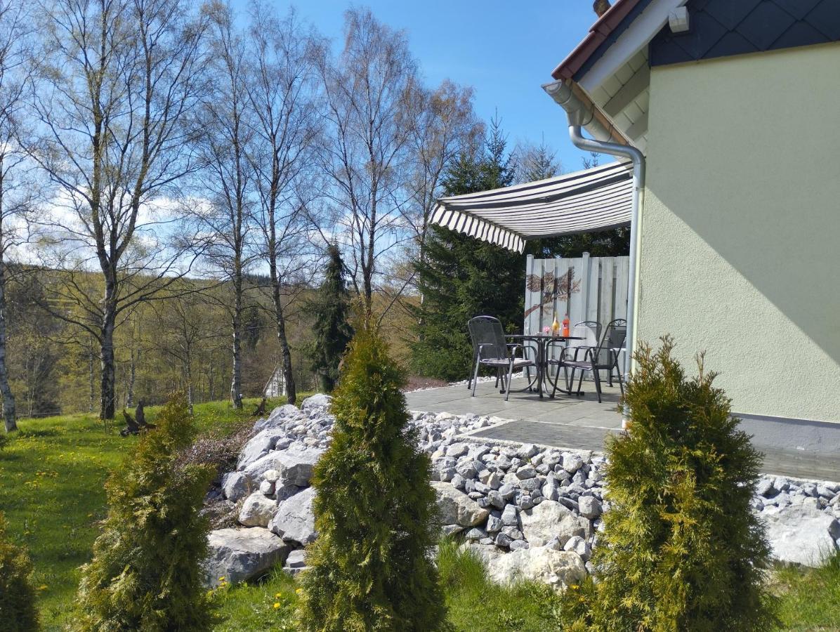 טאנה Behagliches Ferienhaus Zaunkoenig -Mit Kamin Und Sauna מראה חיצוני תמונה